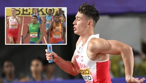 Maksymilian Szwed pobiegł świetnie, podobnie jak Mateusz Rzeźniczak na ostatniej zmianie. Zawiódł Kajetan Duszyński