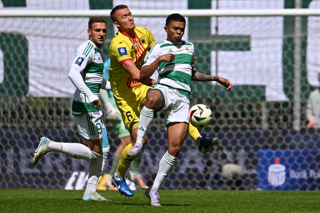 Kadr z meczu Lechia Gdańsk - Korona Kielce Kadr z meczu Lechia Gdańsk - Korona Kielce