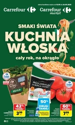 Carrefour Market - kuchnia włoska cały rok, na okrągło!