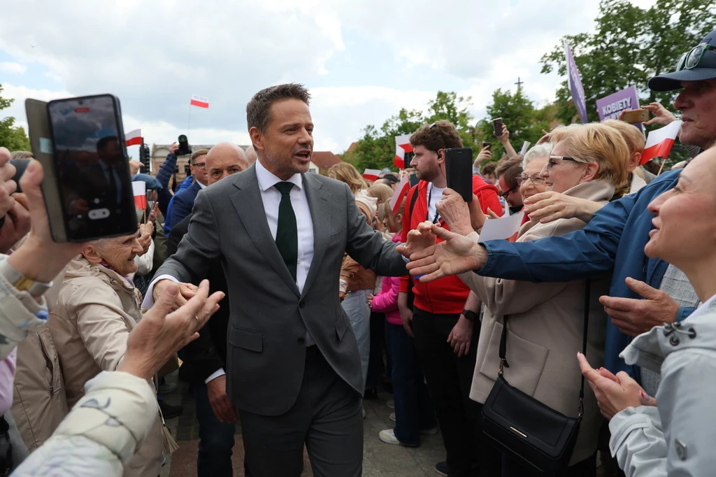 Kandydat na prezydenta Rafał Trzaskowski Kandydat na prezydenta Rafał Trzaskowski