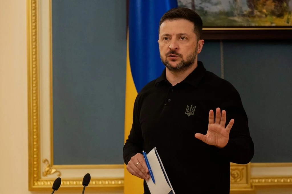 Wołodymyr Zełenski odpowiada. "Będę czekał na Władimira Putina w Turcji" Wołodymyr Zełenski odpowiada. "Będę czekał na Władimira Putina w Turcji"
