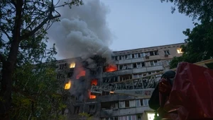 Drony nadleciały pod osłoną nocy. Zmasowany atak na Ukrainę