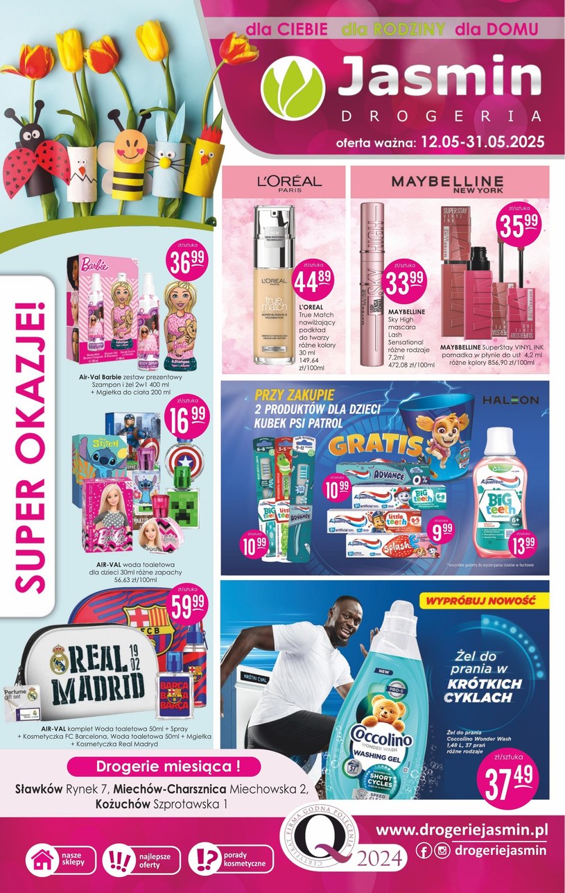 Gazetka promocyjna Jasmin Drogerie - wygasła 11 dni temu