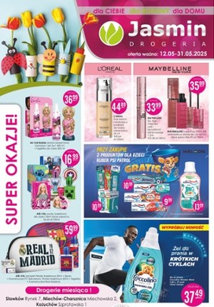 Gazetka promocyjna Jasmin Drogerie, ważna od 12.05.2025 do 31.05.2025.