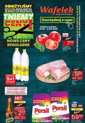 Gazetka promocyjna Wafelek, ważna od 12.05.2025 do 24.05.2025.