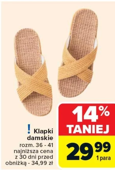 Klapki damskie