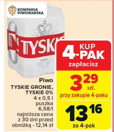 Пиво Tyskie