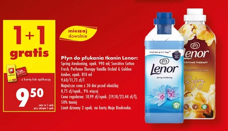 Płyn do płukania tkanin Lenor