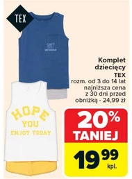Komplet dziecięcy TEX
