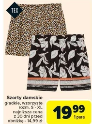 Szorty damskie TEX