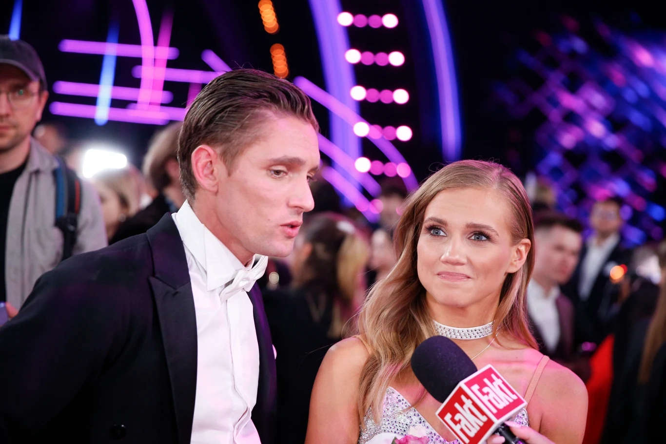 Agnieszka Kaczorowska i Filip Gurłacz