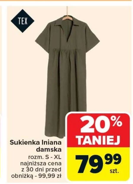 Sukienka damska TEX