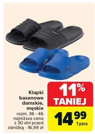 Klapki basenowe