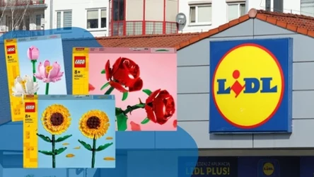 Kwiaty LEGO w Lidlu!