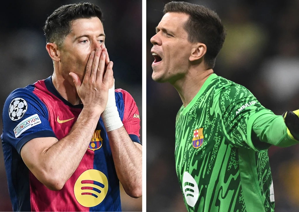 Robert Lewandowski i Wojciech Szczęsny Robert Lewandowski i Wojciech Szczęsny