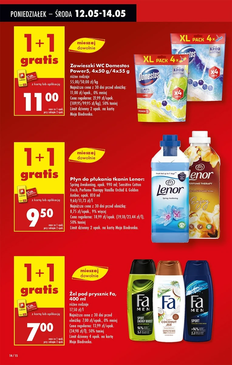 Biedronka rozdaje znane marki! Te kosmetyki i chemię do łazienki dostaniesz gratis!
