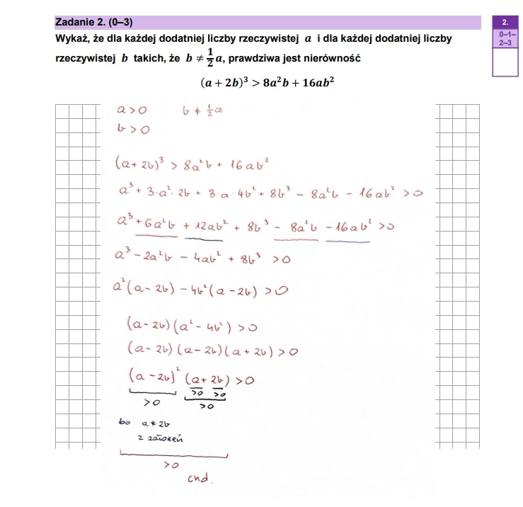 Matura 2025. Matematyka, poziom rozszerzony. Arkusz CKE - strona 5