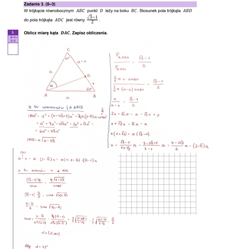 Matura 2025. Matematyka, poziom rozszerzony. Arkusz CKE - strona 6