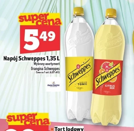 Napój gazowany Schweppes