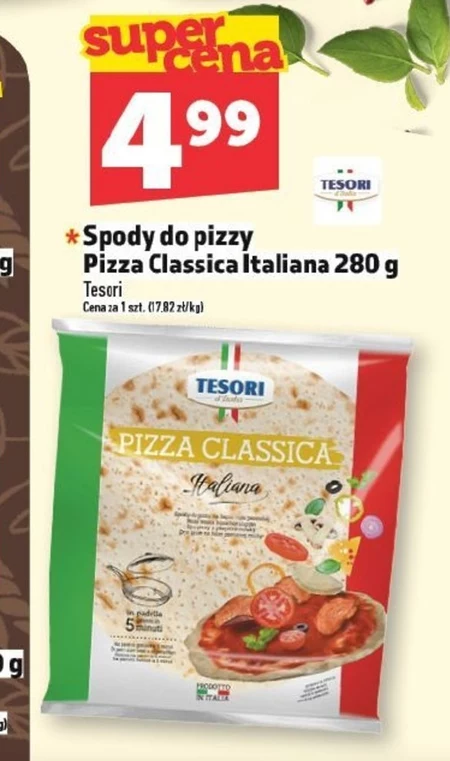 Spód do pizzy Tesori