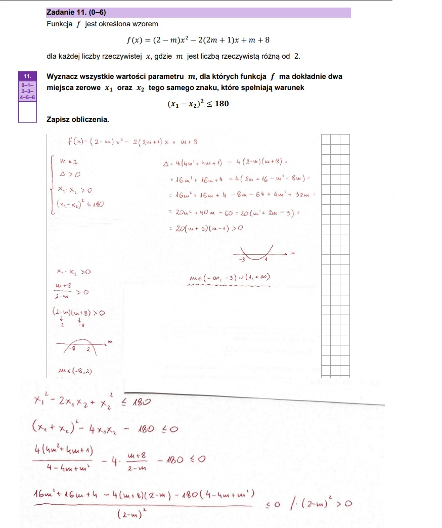 Matura 2025. Matematyka, poziom rozszerzony. Arkusz CKE - strona 22, cz. 1 Matura 2025. Matematyka, poziom rozszerzony. Arkusz CKE - strona 22, cz. 1