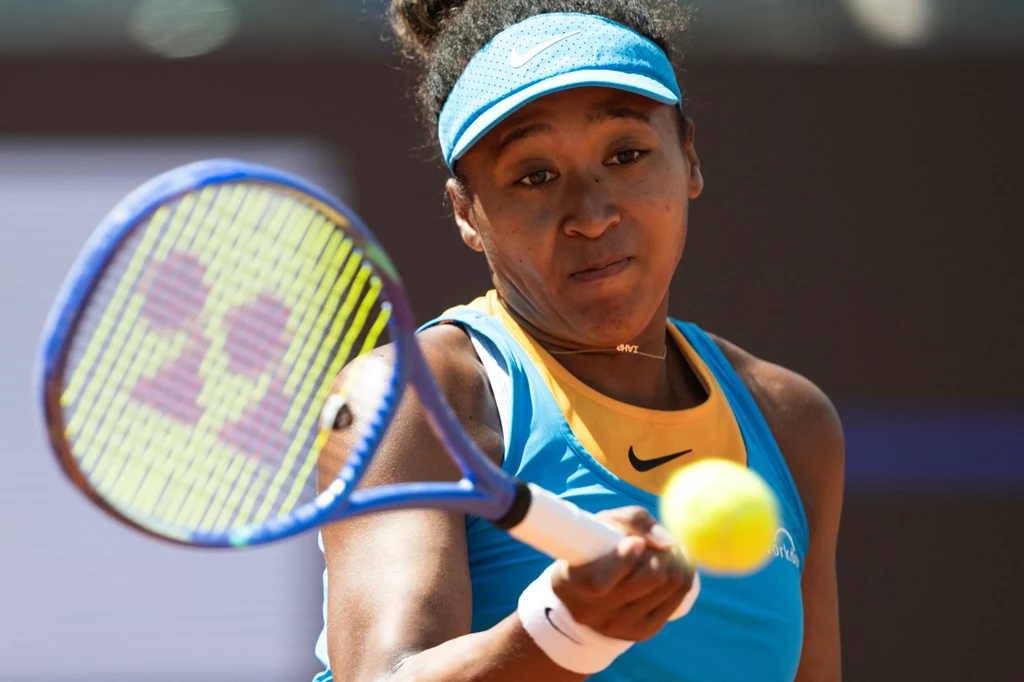 Naomi Osaka w meczu z Peyton Stearns