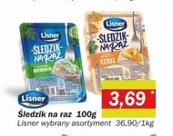 Lisner Śledzik na raz w sosie koperkowym 100 g