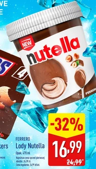 Морозиво Nutella