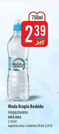 Woda niegazowana Kropla beskidu