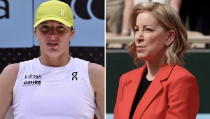 Iga Świątek, Chris Evert