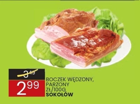 Boczek wędzony Sokołów
