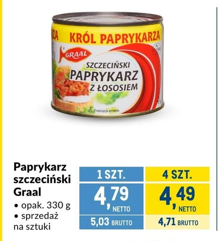 Paprykarz szczeciński Graal