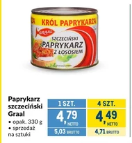 Paprykarz szczeciński Graal