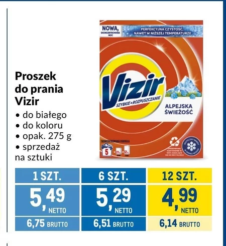Proszek do prania Vizir