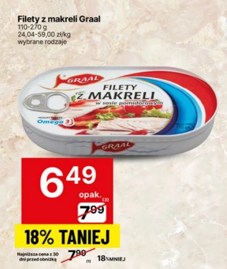 Filet z makreli Graal