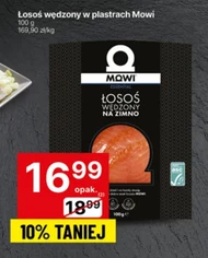 Łosoś w plastrach MOWI