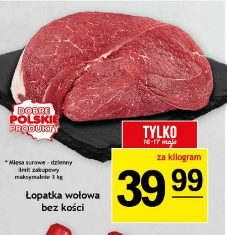 Łopatka bez kości