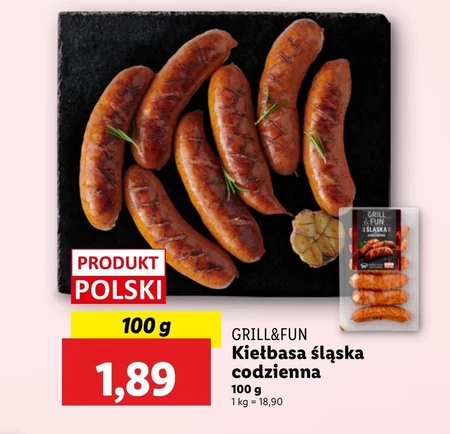 Kiełbasa Grill&Fun