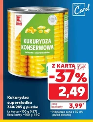 Kukurydza konserwowa K-Classic