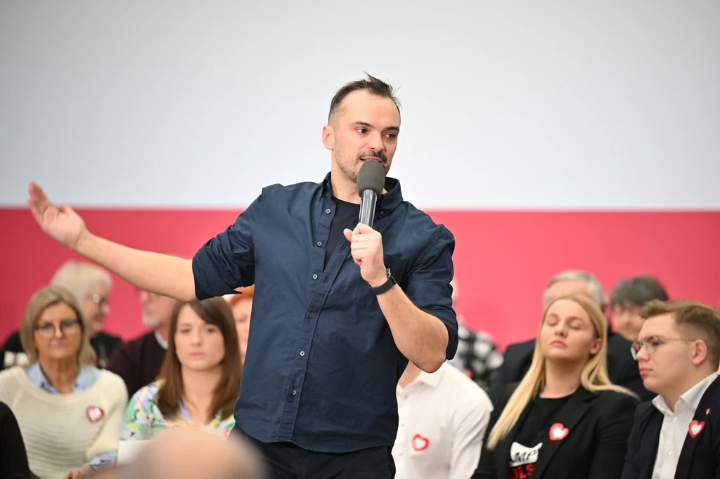 Członek sztabu Rafała Trzaskowskiego Michał Marcinkiewicz Członek sztabu Rafała Trzaskowskiego Michał Marcinkiewicz