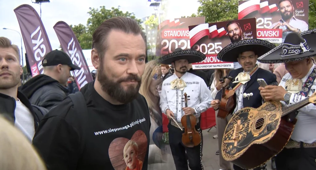 Krzysztof Stanowski przybył na debatę z mariachi Krzysztof Stanowski przybył na debatę z mariachi