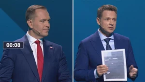 Pokazał oświadczenie Nawrockiego w studiu. Awantura na debacie