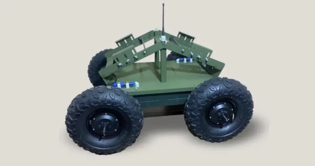 "Pająki" na froncie. Nowy ukraiński robot lądowy już w akcji "Pająki" na froncie. Nowy ukraiński robot lądowy już w akcji