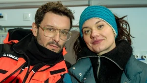 Młody Lisicki (Kamil Błoch) wpadnie w oko Kaśce (Milena Dutkowska)