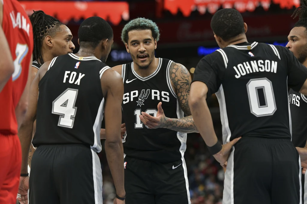 NBA. Jeremy Sochan i jego kompani ze Spurs czekają na nowe wzmocnienia związane z ligowym draftem NBA. Jeremy Sochan i jego kompani ze Spurs czekają na nowe wzmocnienia związane z ligowym draftem