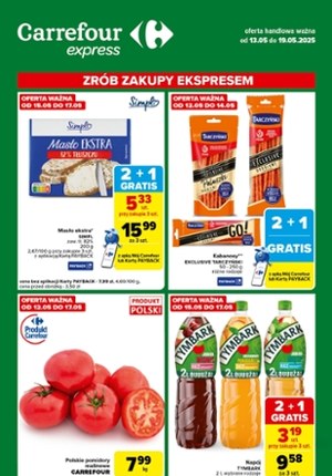 Gazetka promocyjna Carrefour Express, ważna od 13.05.2025 do 19.05.2025.