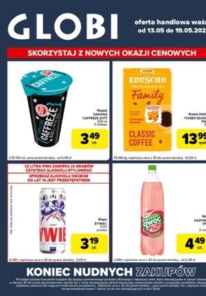 Gazetka promocyjna Globi, ważna od 13.05.2025 do 19.05.2025.