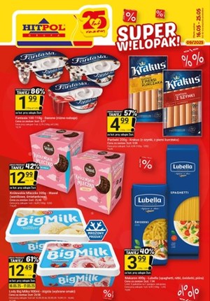 Gazetka promocyjna Hitpol, ważna od 16.05.2025 do 25.05.2025.