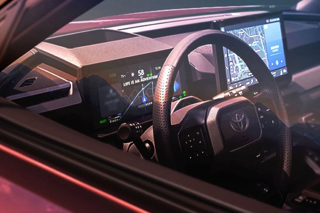 Toyota RAV4 szóstej generacji już wkrótce zostanie zaprezentowana. Marka podgrzewa atmosferę przed premierą publikując zdjęcia auta. Toyota RAV4 szóstej generacji już wkrótce zostanie zaprezentowana. Marka podgrzewa atmosferę przed premierą publikując zdjęcia auta.