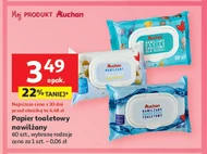Papier nawilżany Auchan